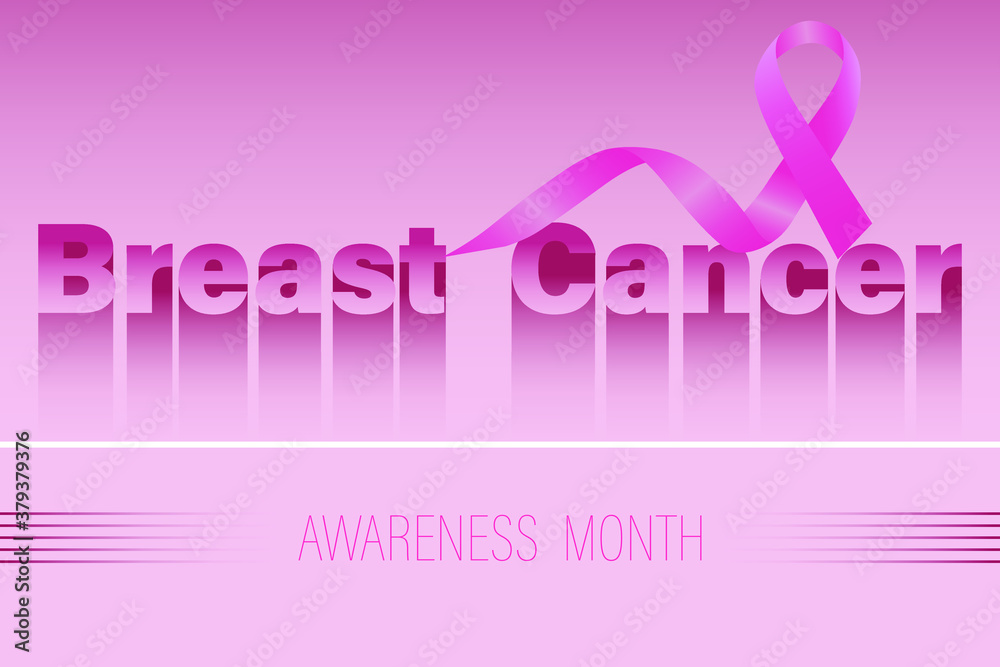 Background of the breast cancer awareness feed. Vector illustration Background of the breast cancer awareness feed. Vector illustration