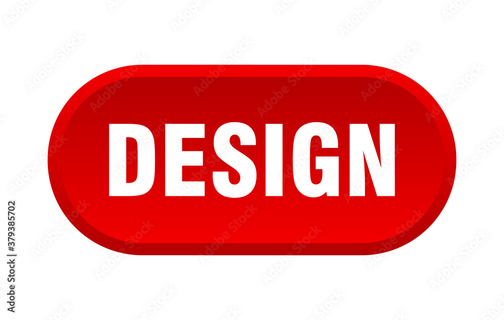 design button. rounded sign on white background design button. rounded sign on white background