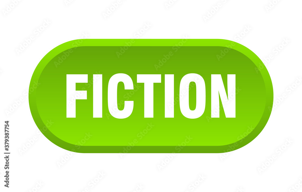 fiction button. rounded sign on white background fiction button. rounded sign on white background