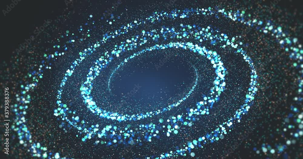 Aimation of swirls backgroud color