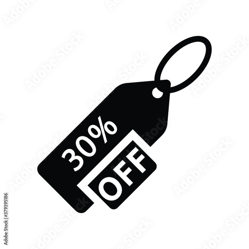  30 Percent offer. Discount thirty Percent Symbol