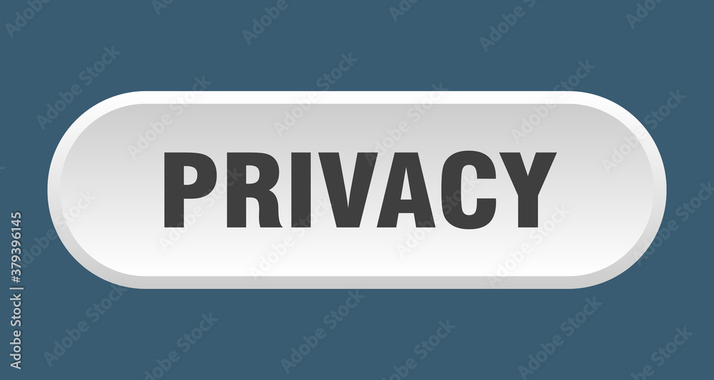 privacy button. rounded sign on white background privacy button. rounded sign on white background