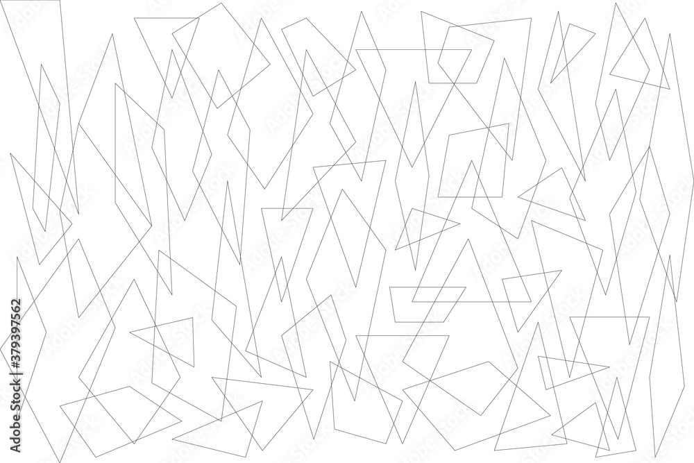 Fototapeta premium 抽象 線画 線 背景 ベクター AI 素材 JPEG 画像