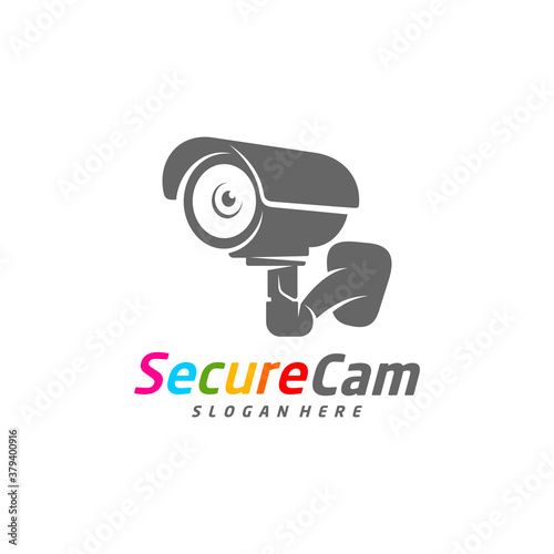 CCTV Camera Logo Design Vector Template, Concept Symbol Icon