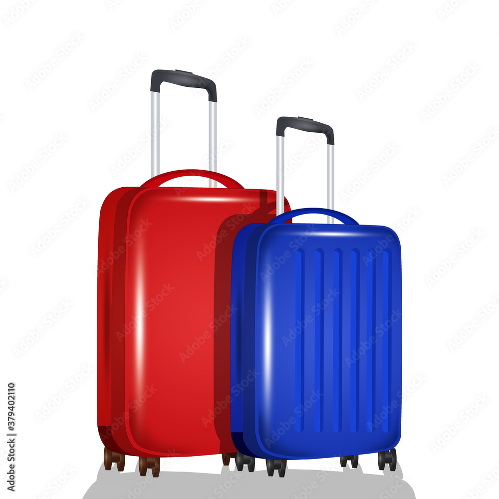 illustration of suitcases illustration of suitcases