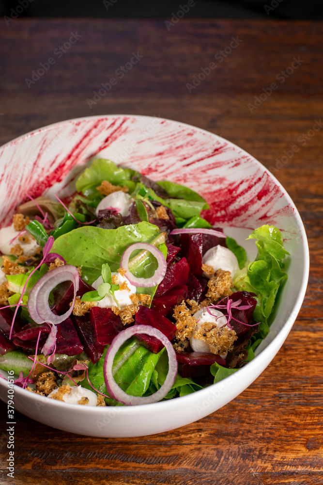 Quinoa beetroot salad - healthy trend food Quinoa beetroot salad - healthy trend food