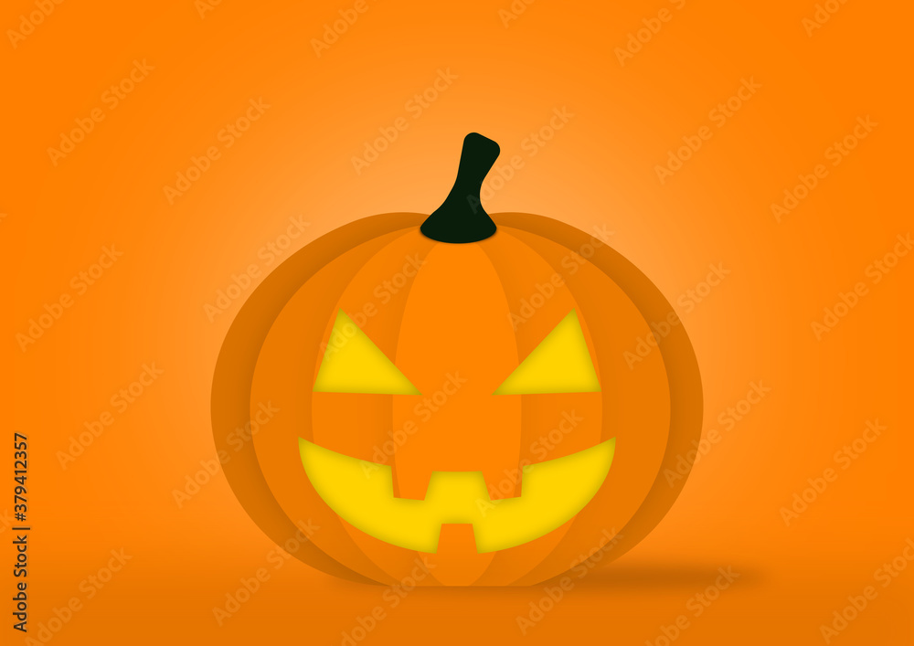 Halloween pumpkin lantern illustration Halloween pumpkin lantern illustration