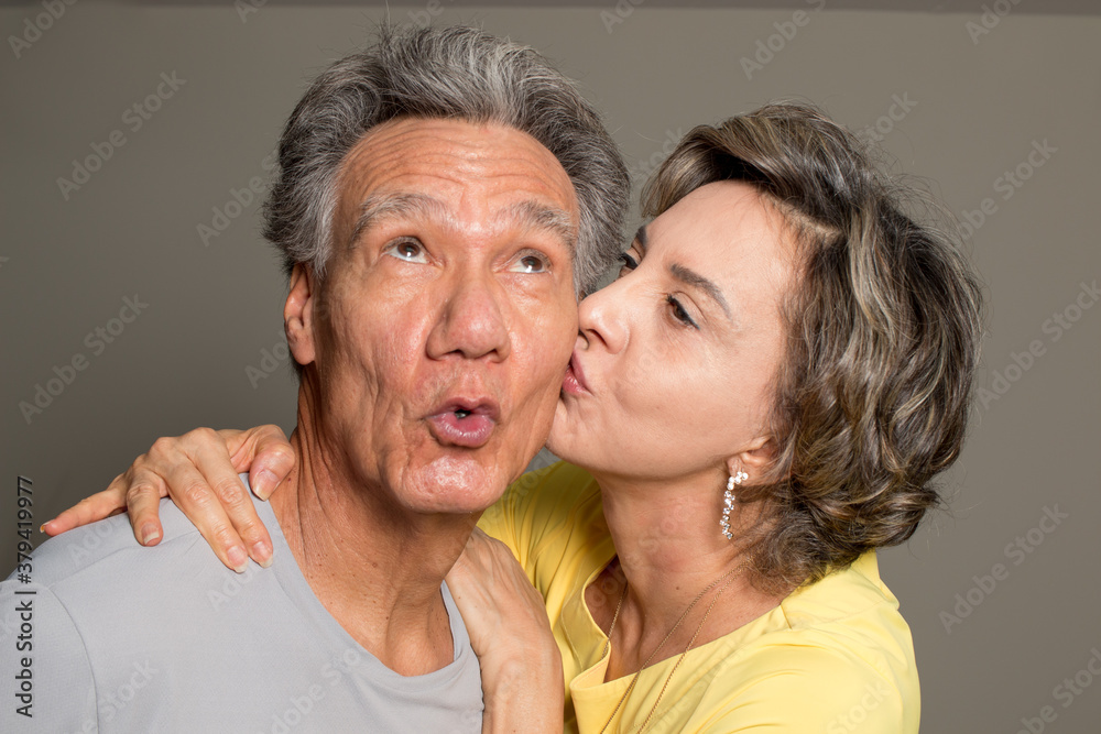 Happy Loving Couple having fun at home taking portraits and being with each other Happy Loving Couple having fun at home taking portraits and being with each other