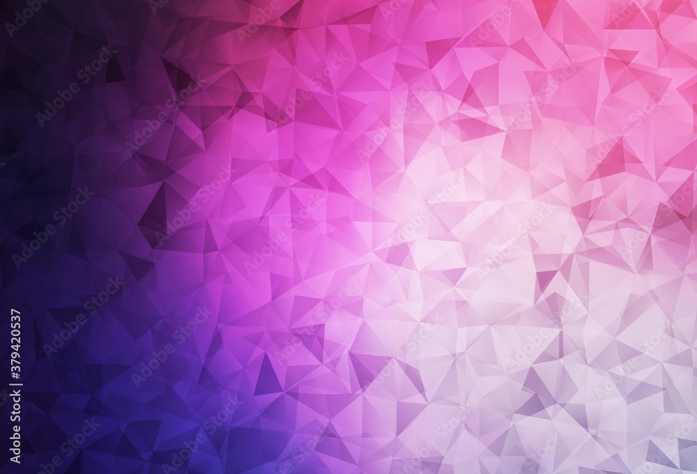 Dark Purple, Pink vector low poly texture. Dark Purple, Pink vector low poly texture.