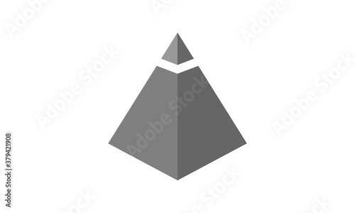 pyramid icon logo