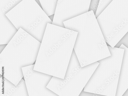 Pile of paper scattered on each other