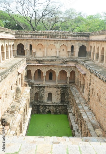 jamli kamli stepwell new delhi photo