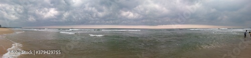 panoramic view of sea ocean
