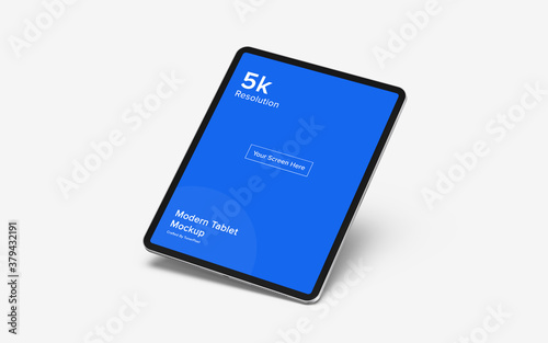 Tablet Mockup | Fully Editable File, Replaceable Screen, Separated Shadow and Background