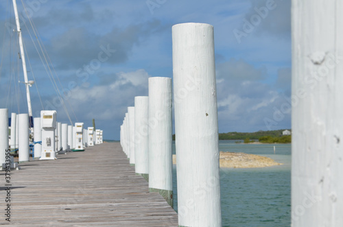 Pier in the Bahamas © Meagan