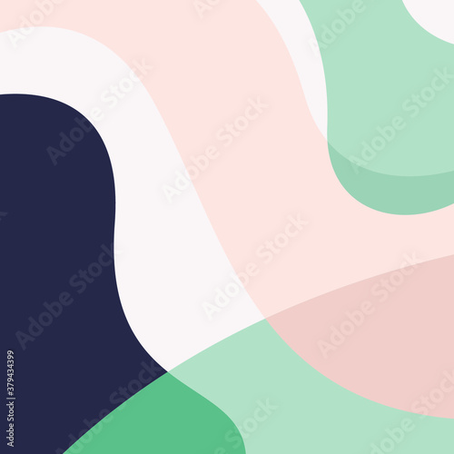 Abstracte esthetische achtergronden landschappen. Aardetinten, pastelkleuren. Boho wanddecoratie. Halverwege de eeuw moderne minimalistische.