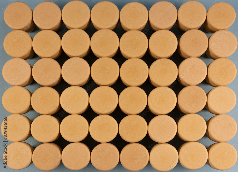 Background of wine corks suitable for inserting lettering