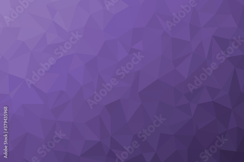 Abstract purple low poly background texture. Creative polygonal backdrop illustration