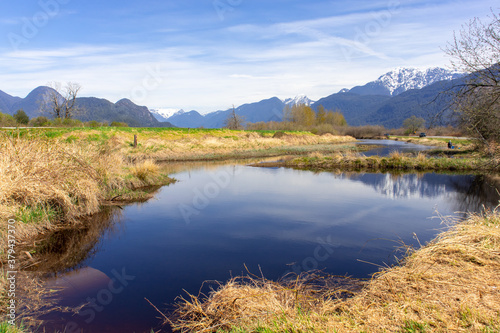 lake in the mountains