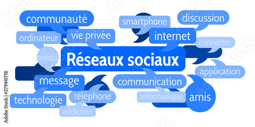 Nuage de Mots Réseaux Sociaux v8