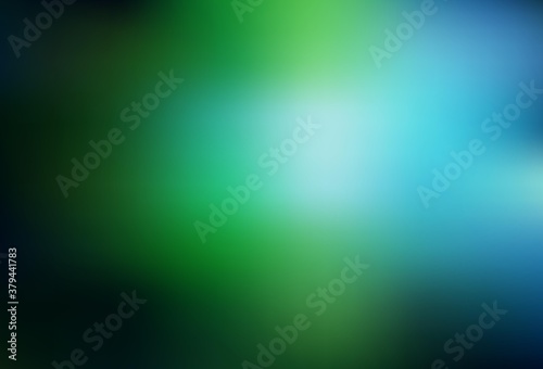 Dark BLUE vector glossy abstract background. © smaria2015