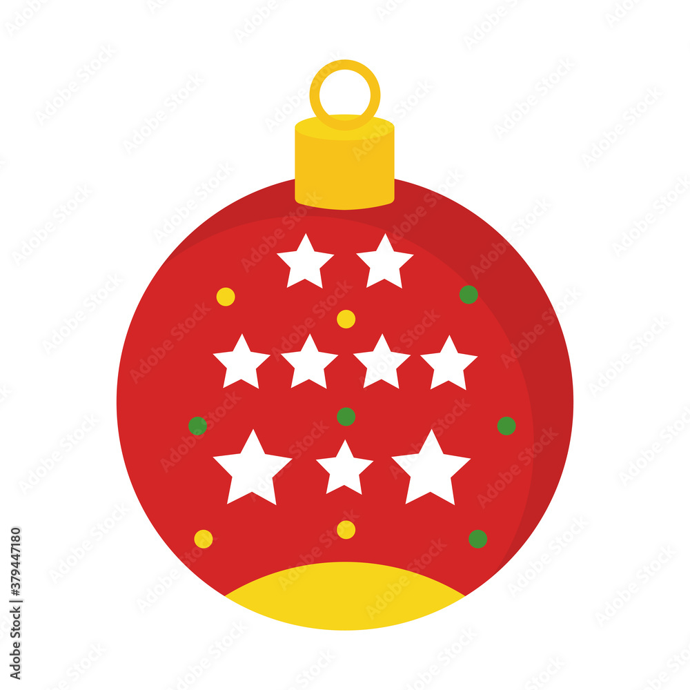 merry christmas sphere design, winter season and decoration theme Vector illustration merry christmas sphere design, winter season and decoration theme Vector illustration