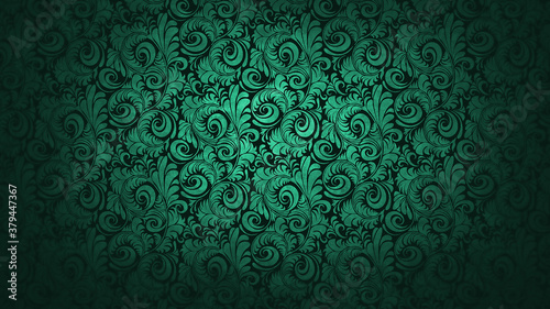 Fancy Green Wallpaper 