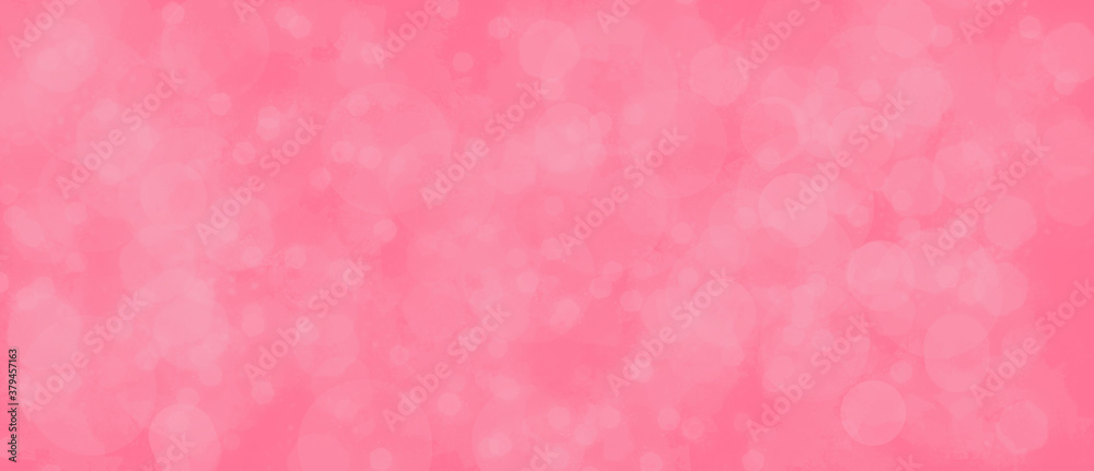 Fondo con textura de acuarela y burbujas en rosa Fondo con textura de acuarela y burbujas en rosa
