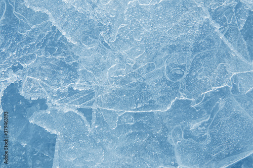 blue ice texture background