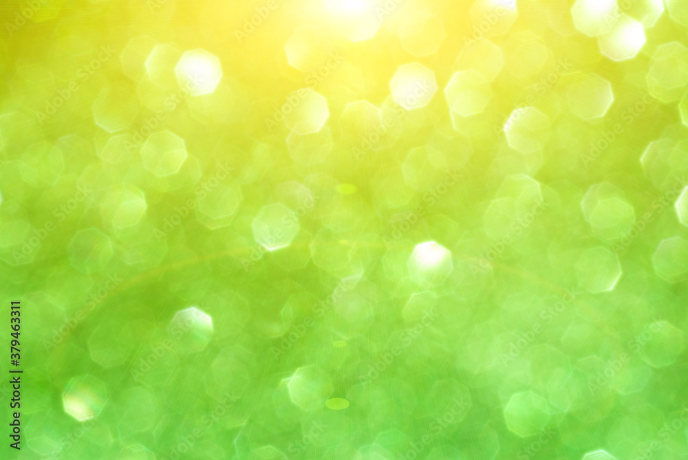 abstract green bokeh background from glitter abstract green bokeh background from glitter