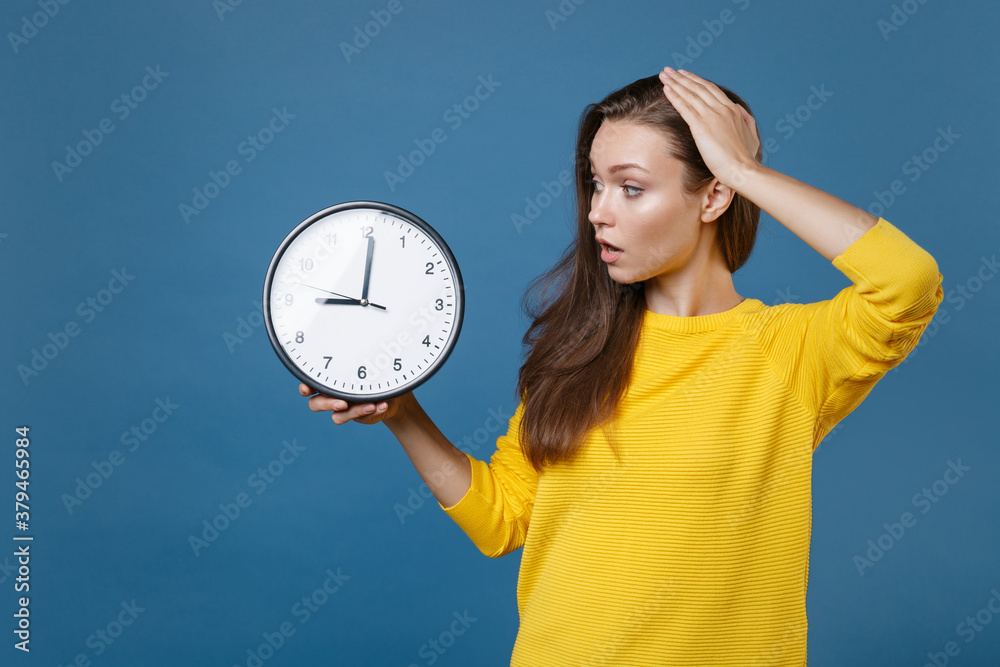 Preoccupied Images Preoccupied concerned puzzled worried young brunette woman 20s wearing ...