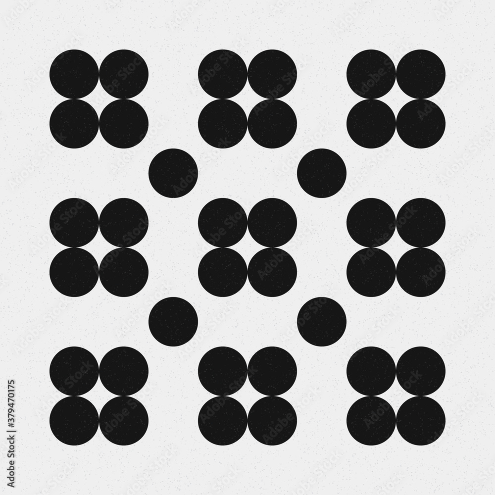Abstract Cross Pattern Dots Logo generative computational art illustration Abstract Cross Pattern Dots Logo generative computational art illustration