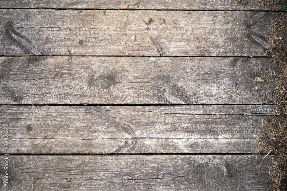 Naklejka premium wood panels used as background