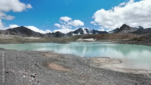 Mountain landscape near Elbrus on Caucasus, Russia