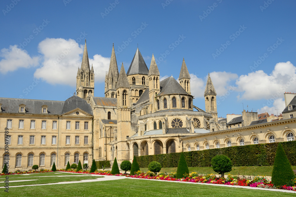 L’abbaye aux Hommes et l‘église Saint-Etienne à Caen, Normandie