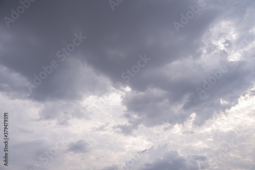 Amazing beautiful sky with clouds