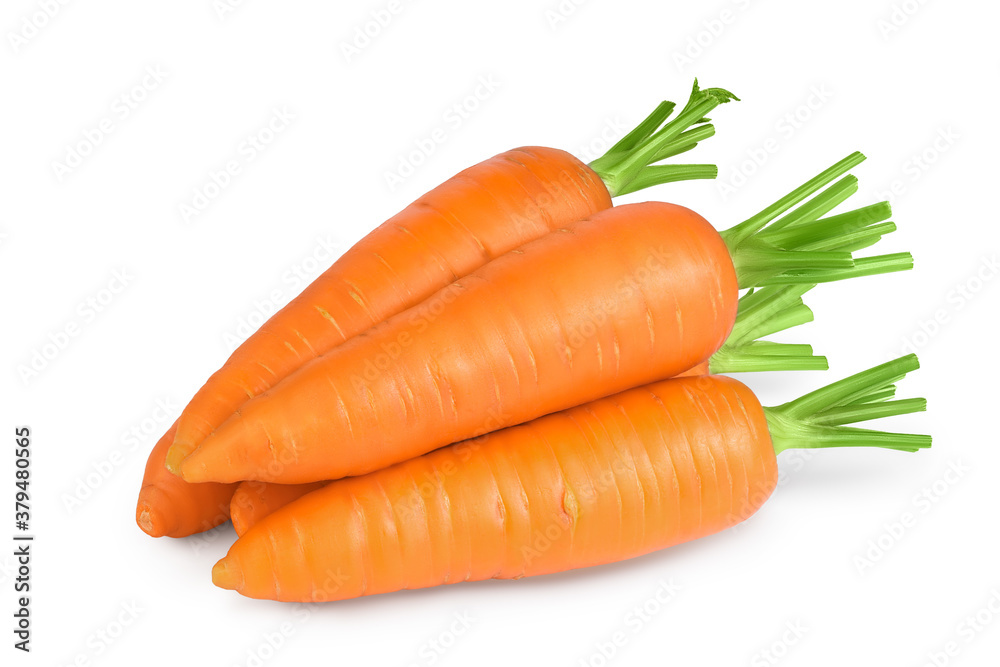 Carrot isolated on white background with clipping path and full depth of field Carrot isolated on white background with clipping path and full depth of field