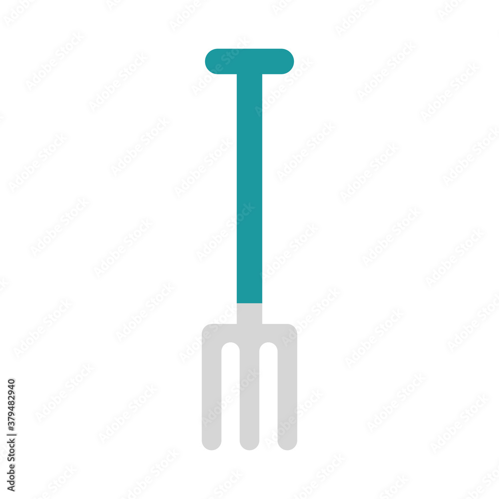 garden rake flat style icon vector design garden rake flat style icon vector design
