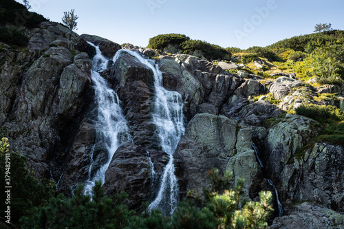 Fototapeta Naklejka Na Ścianę i Meble -  Wielka Siklawa - the largest waterfall in Poland