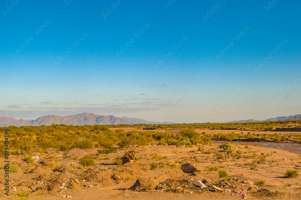 Fototapeta premium Arid Andean Landscape, La Rioja, Argentina