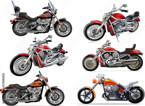 Big Red motorcycle
