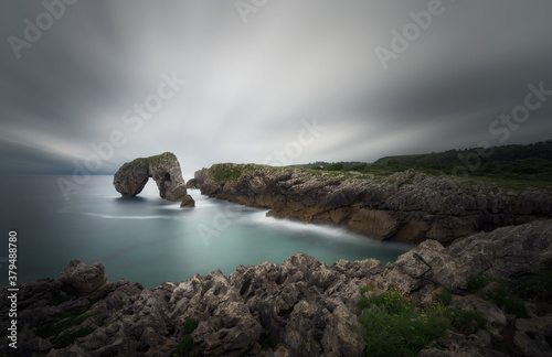 Llanes rock arch, Asturias