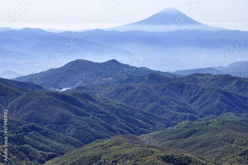 金峰山より富士山眺望