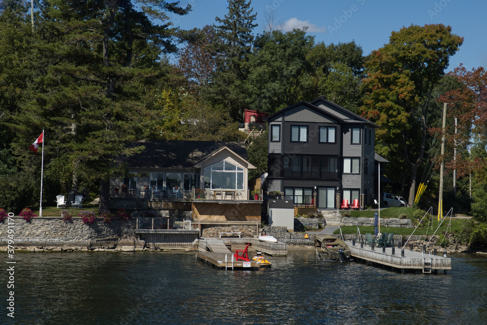 Obraz premium St. Lawrence River valley