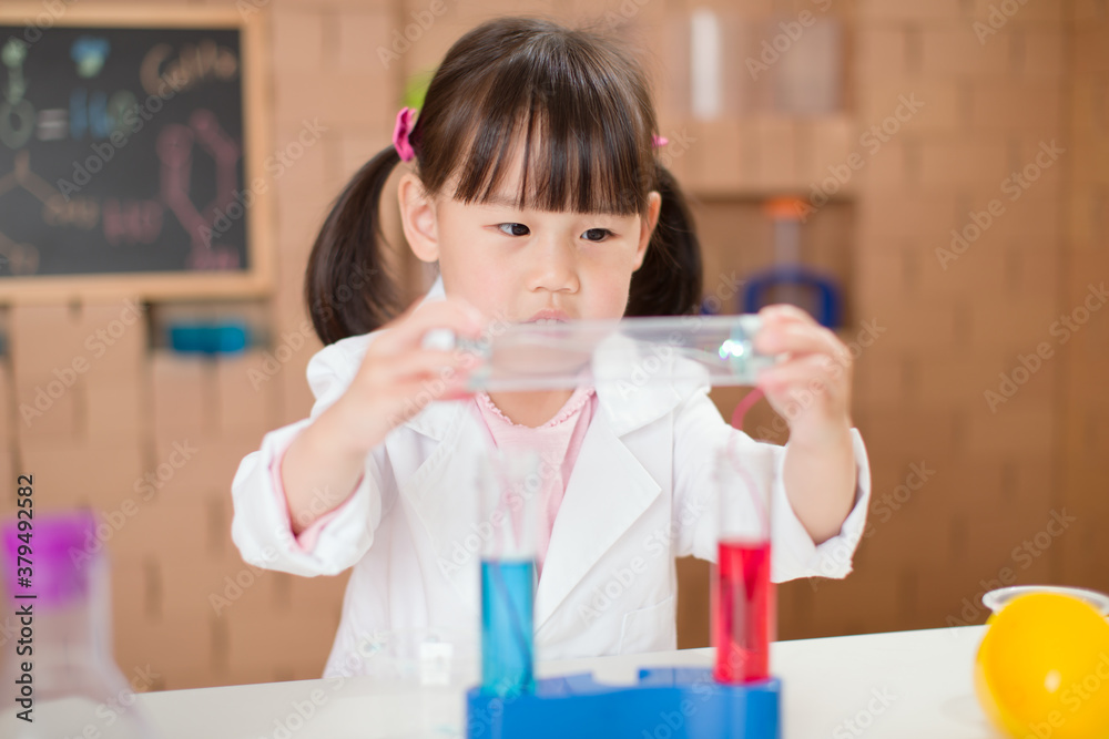 young girl play science experiments for homeschooling young girl play science experiments for homeschooling
