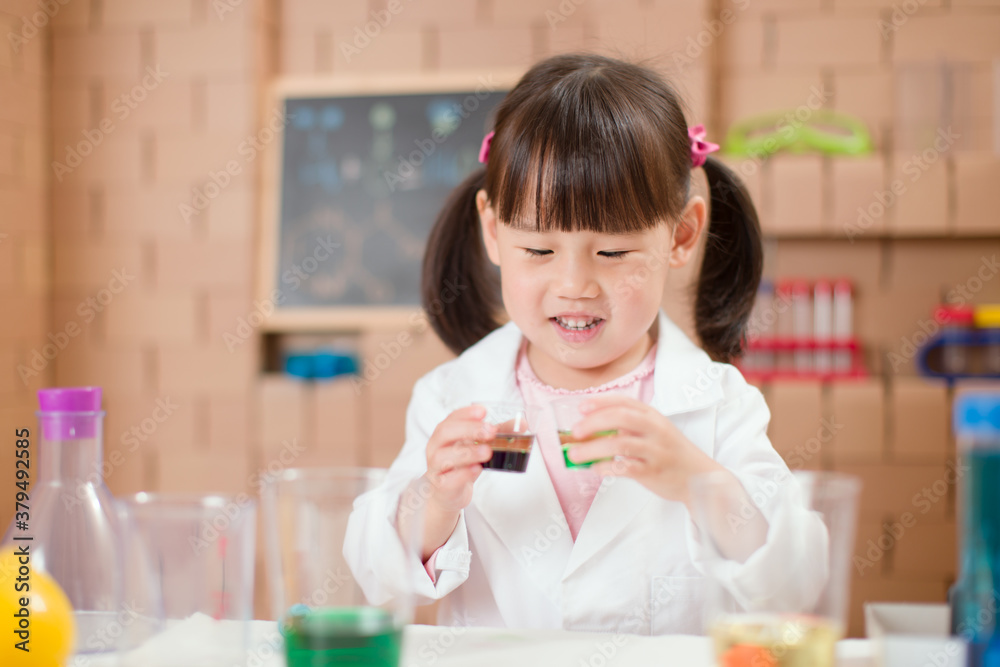 young girl play science experiments for homeschooling young girl play science experiments for homeschooling