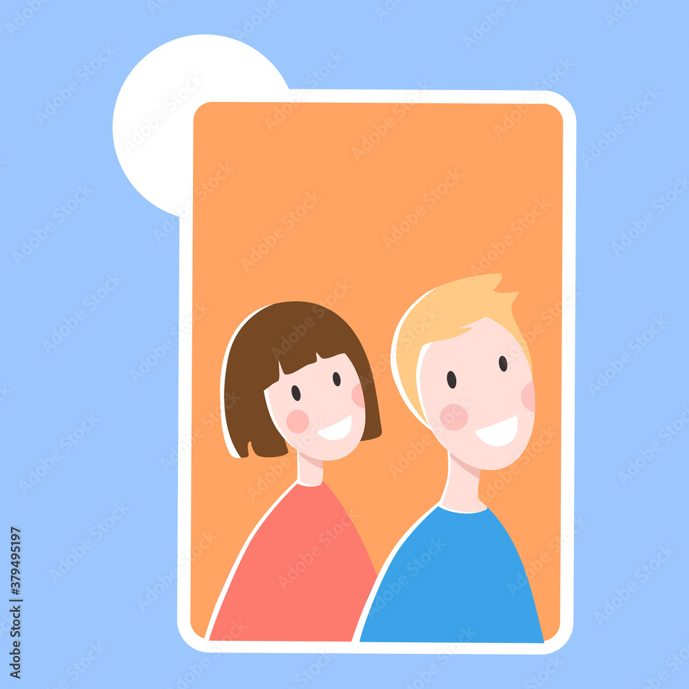 Online communication, conference, work or friendship call of global people concept background, flat cartoon style vector illustration. Online communication, conference, work or friendship call of global people concept background, flat cartoon style vector illustration.