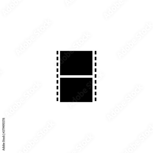 film strips icon on white background