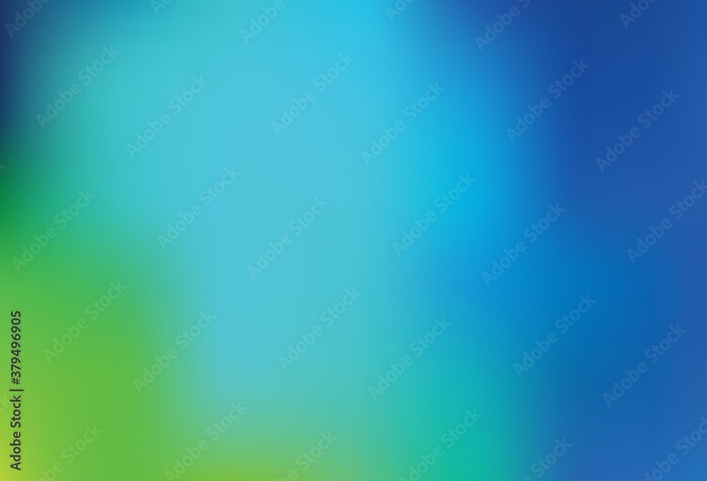 Light Blue, Green vector abstract layout.