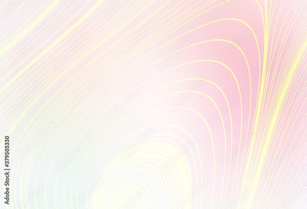 Obraz premium Light Pink, Yellow vector blurred bright texture.